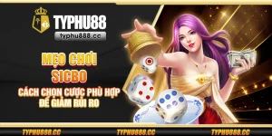 Mẹo chơi Sicbo – Cách chọn cược phù hợp để giảm rủi ro