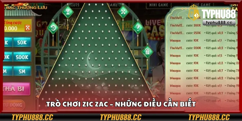 Giới thiệu tổng quan game Zic Zac